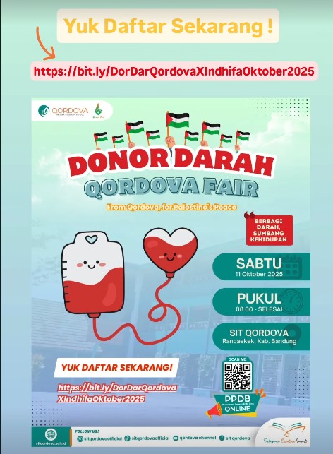 Donor Darah Qordova Fair: Dari Qordova untuk Perdamaian Palestina
