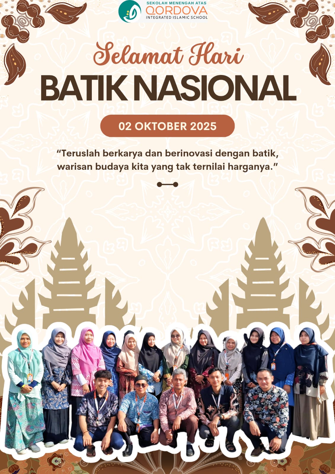 🌼 Selamat Hari Batik Nasional! 🌼