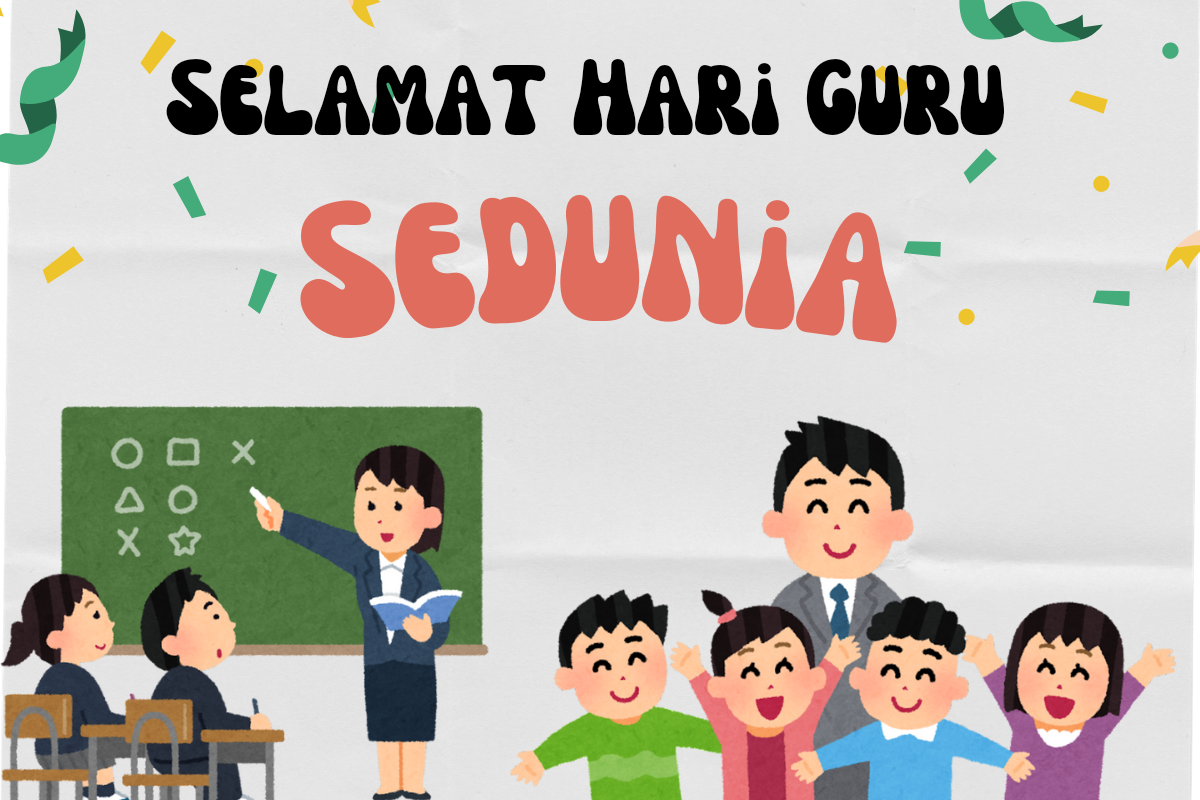 🌸 Selamat Hari Guru Sedunia 🌸