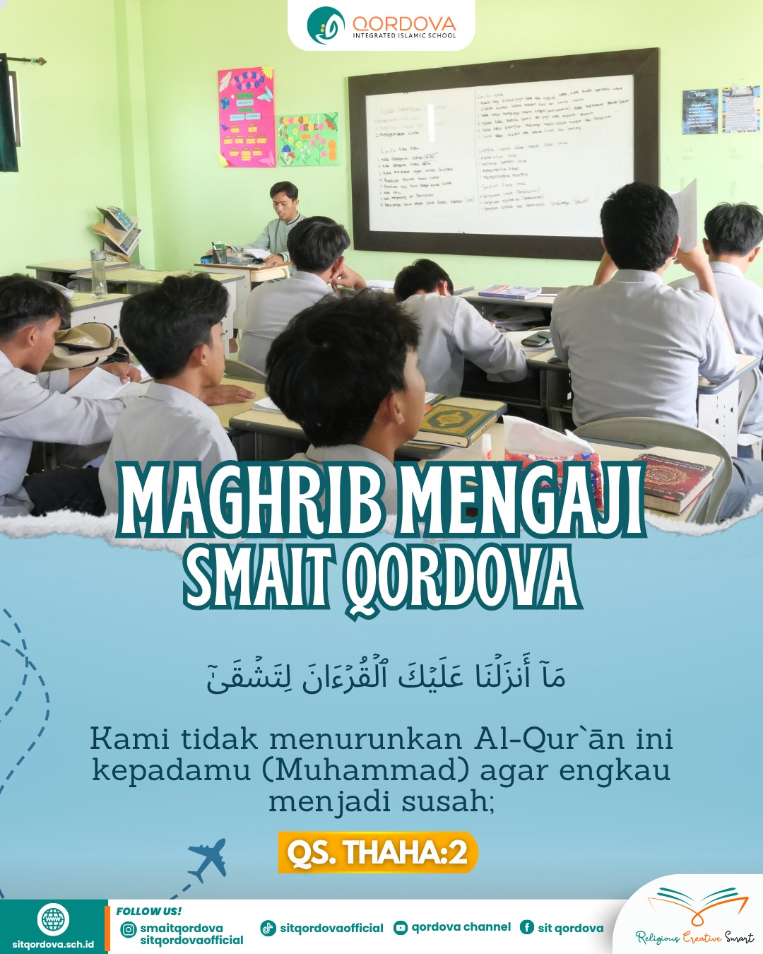 🌙 Maghrib Mengaji: Menumbuhkan Cinta Al-Qur’an di Lingkungan SIT Qordova