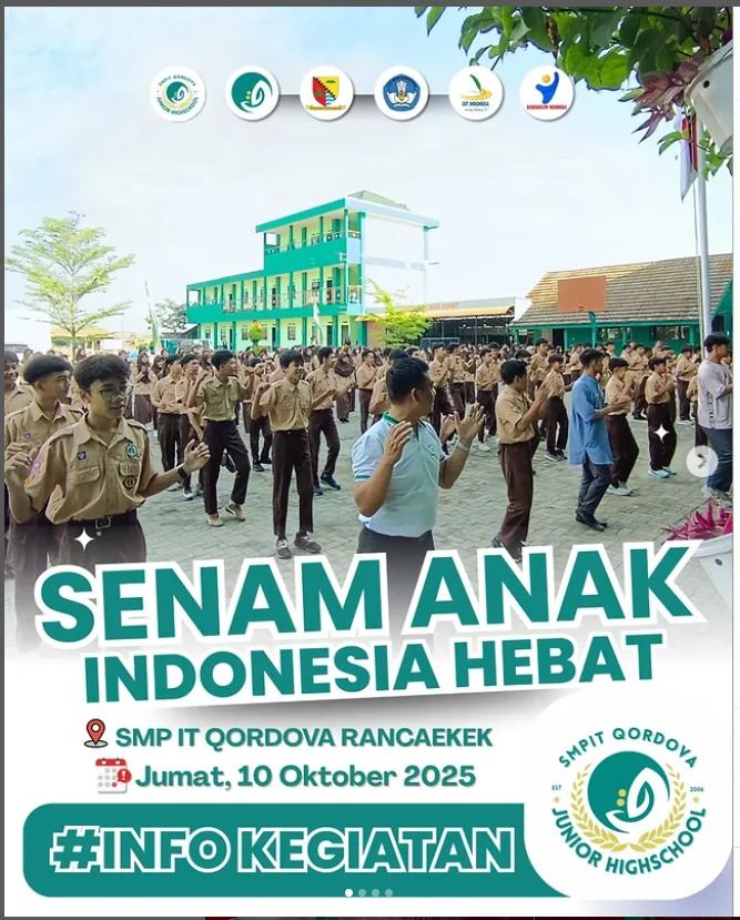 SIT Qordova Gelar Kegiatan “Senam Anak Indonesia Hebat” untuk Tanamkan Pola Hidup Sehat dan Semangat Ceria