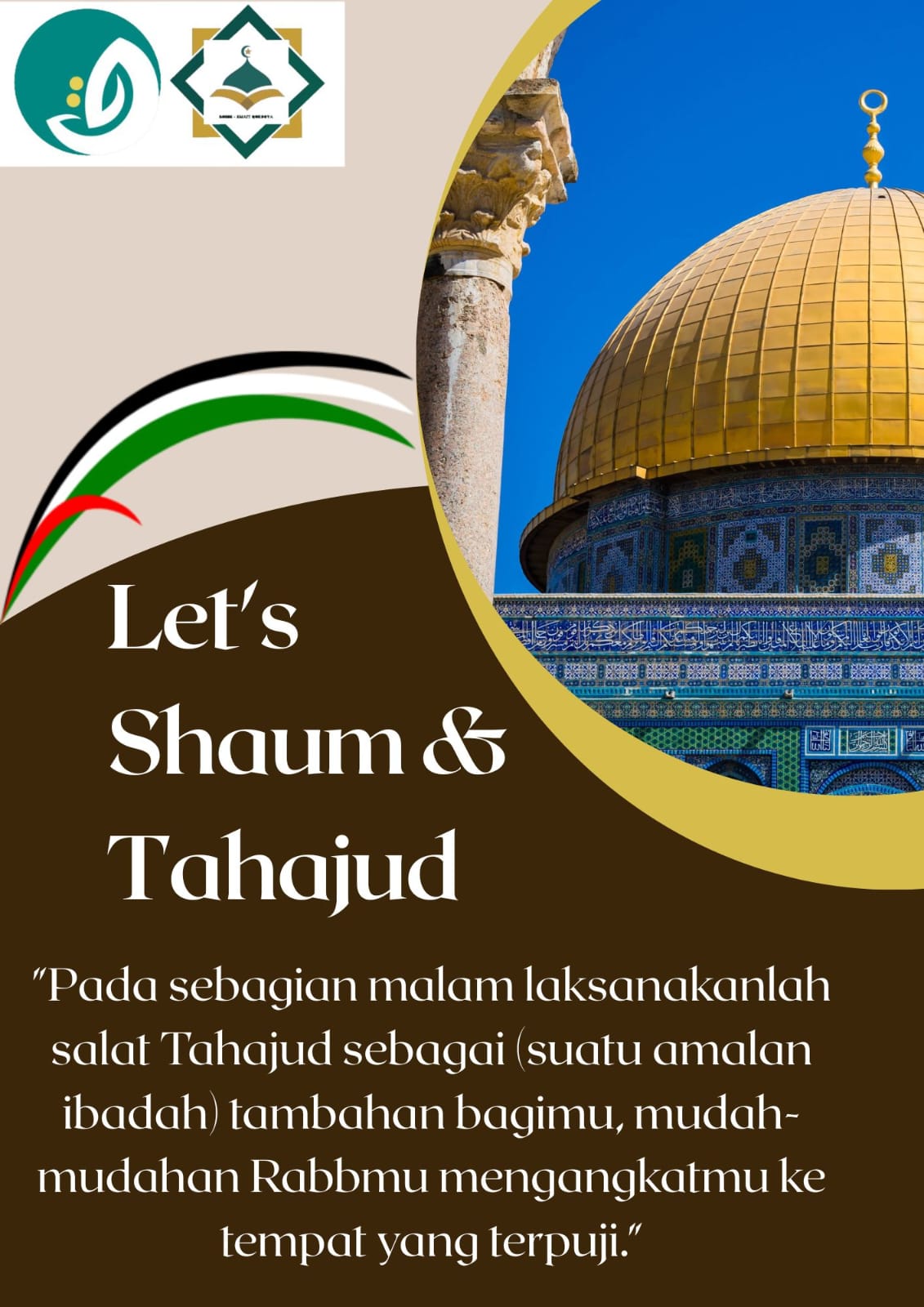 hidupkan Shaum Sunnah dan Salat Tahajud