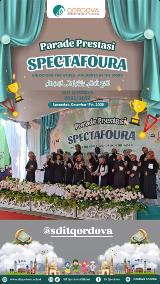 Meriah dan Penuh Kebanggaan, SIT Qordova Gelar Parade Prestasi Bersamaan dengan Pembagian Rapor