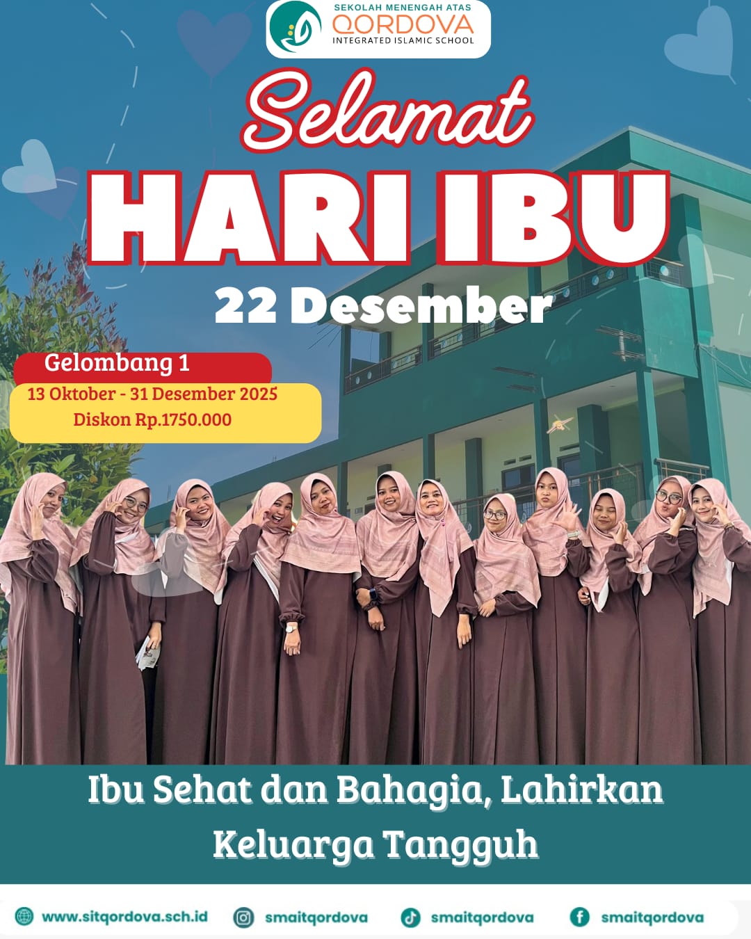 SMA IT Qordova Mengucapkan Selamat Hari Ibu