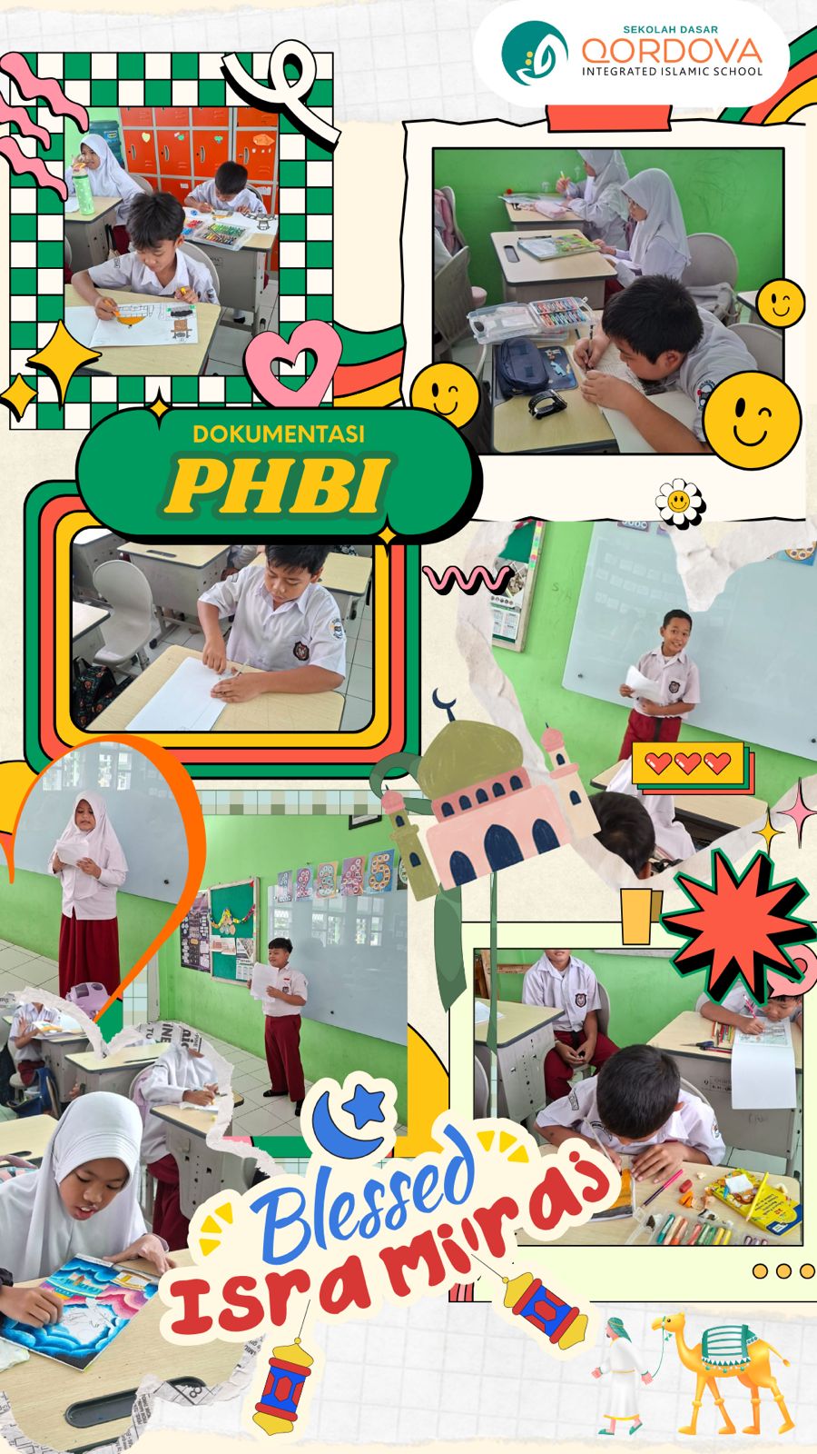 SD Qordova Peringati Isra Mi’raj melalui Kegiatan PHBI yang Edukatif dan Inspiratif