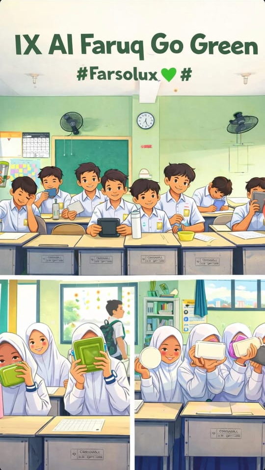 SIT Qordova Gelar Gerakan Go Green untuk Tanamkan Kepedulian Lingkungan Sejak Dini