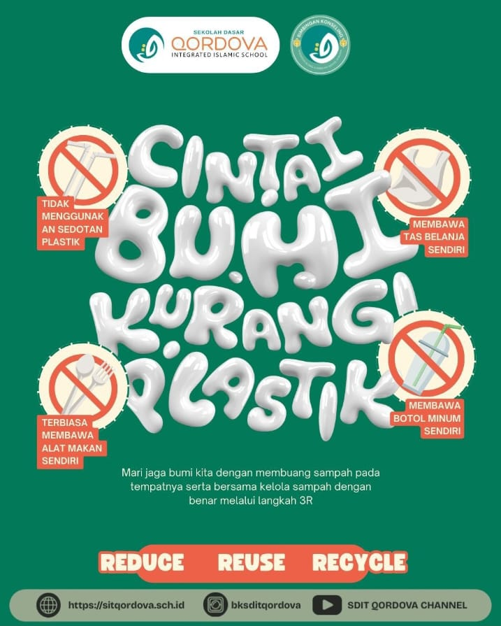 Cintai Bumi, Kurangi Plastik: Komitmen Lingkungan di SIT Qordova
