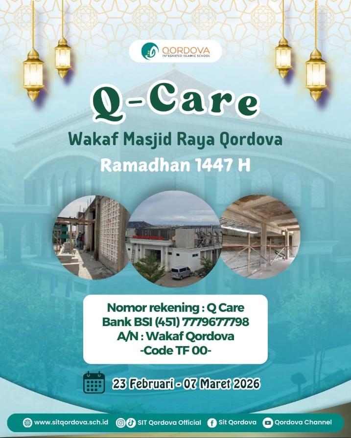 SIT Qordova Luncurkan Program Q-Care Wakaf Masjid Raya Qordova Sambut Ramadhan 1447 H