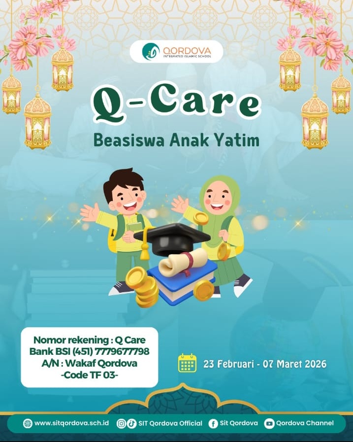 SIT Qordova Hadirkan Program Q-Care Beasiswa Anak Yatim Sambut Ramadhan 1447 H
