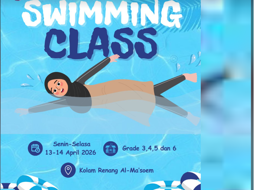 SDIT Qordova Gelar Kegiatan Swimming Class untuk Siswa Kelas 3–6