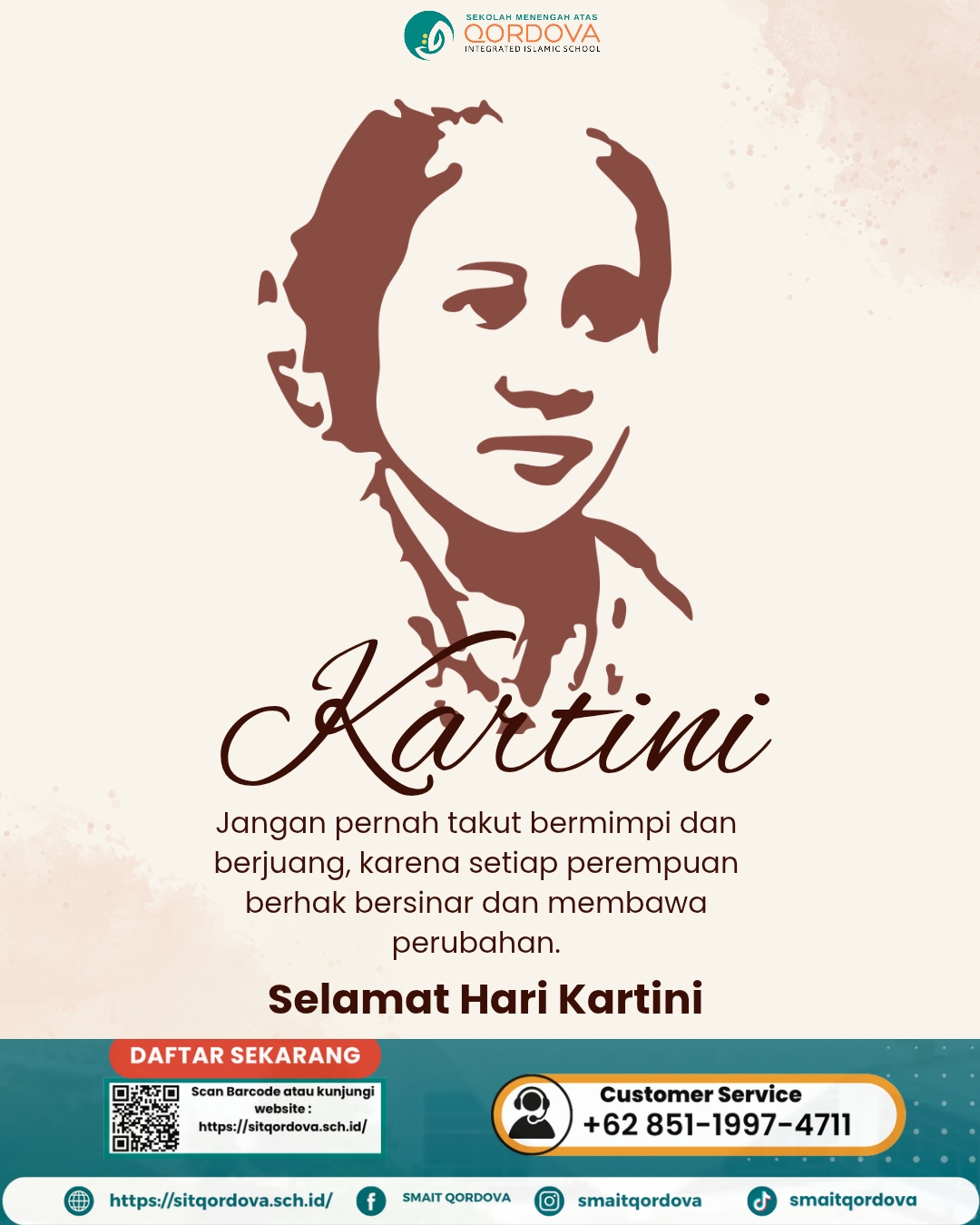 SMAIT Qordova Peringati Hari Kartini, Tanamkan Semangat Perempuan Hebat dan Berdaya