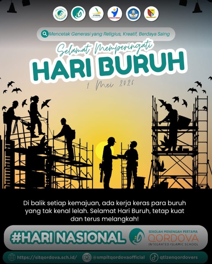 SMPIT Qordova Peringati Hari Buruh 2026, Tanamkan Nilai Kerja Keras dan Keteladanan