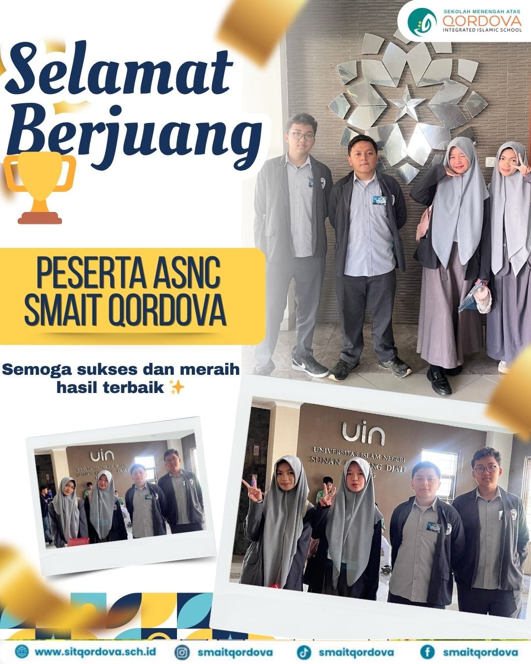 Siswa SMAIT Qordova Ikuti ASNC dengan Semangat dan Optimisme Tinggi