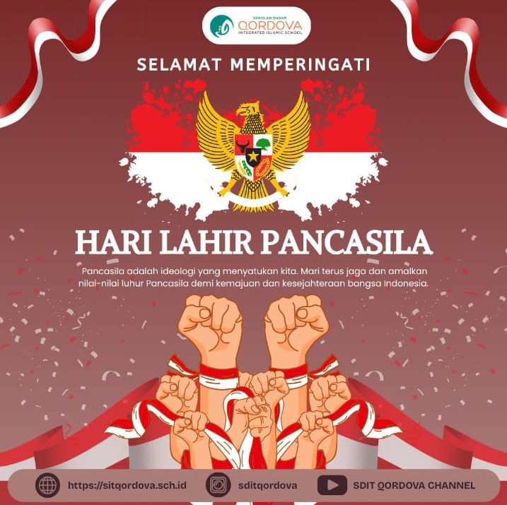 SDIT Qordova Peringati Hari Lahir Pancasila 2026, Menanamkan Nilai Persatuan Sejak Dini
