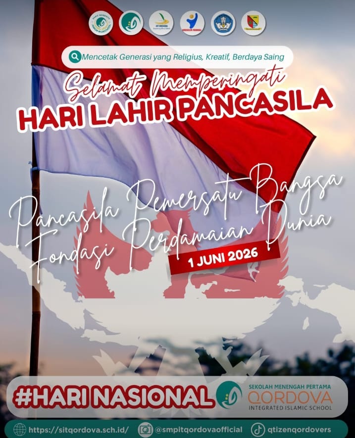 SMPIT Qordova Peringati Hari Lahir Pancasila 2026: Meneguhkan Persatuan dan Karakter Bangsa
