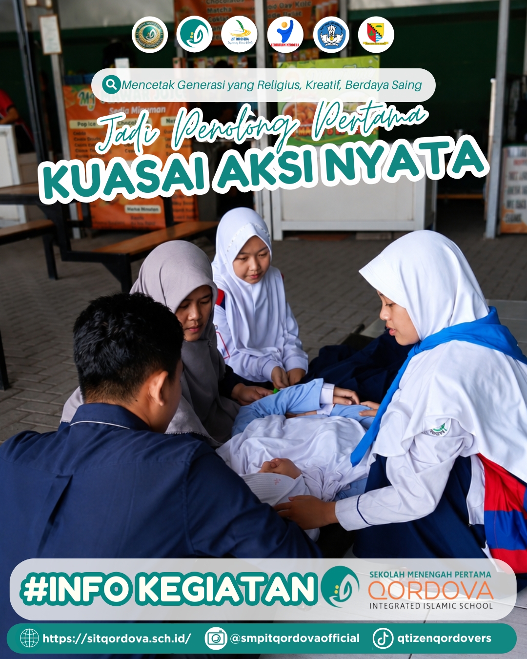 Jadi Penolong Pertama, Kuasai Aksi Nyata