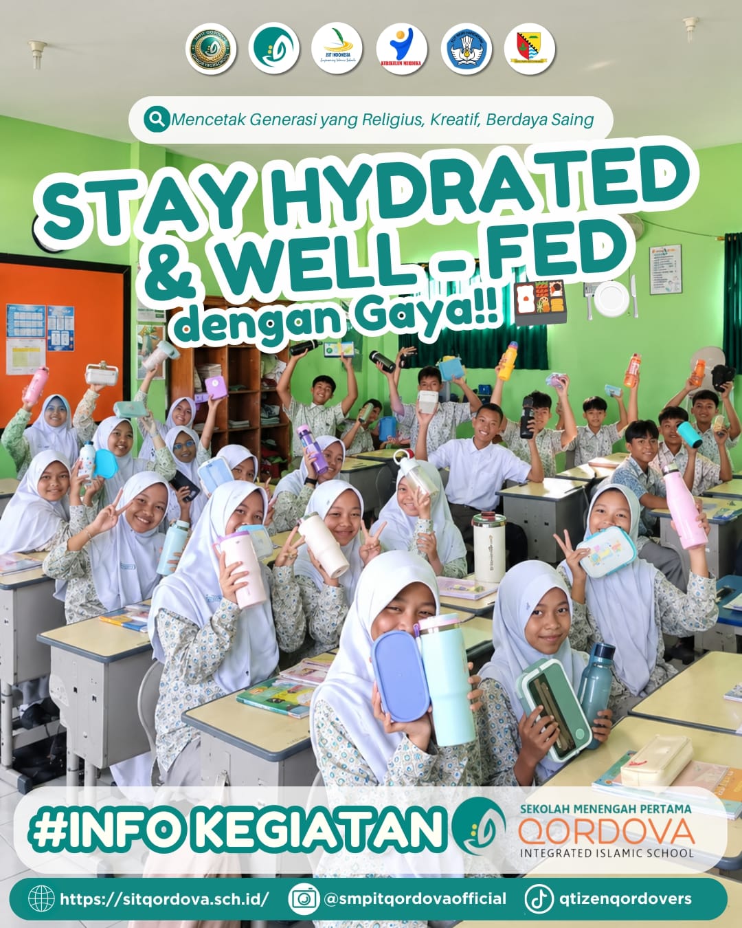 Stay Hydrated &amp; Well-Fed dengan Gaya!